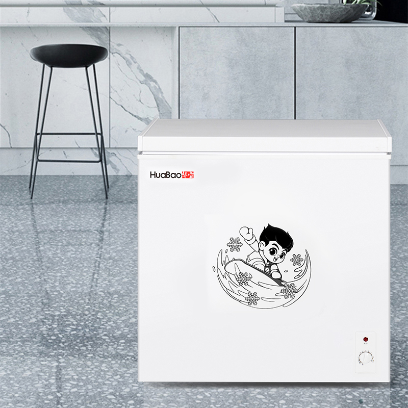 华宝 HUABAO 118升小型家用商用冰柜 冷藏冷冻转换冷冻柜母乳冷藏小冰箱冷柜