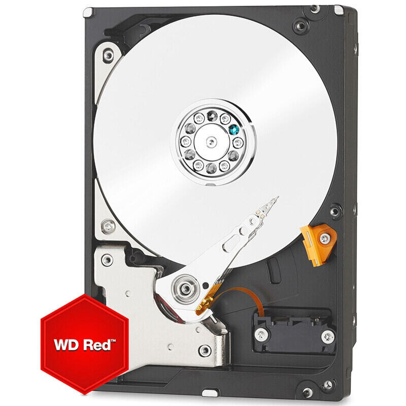 西部数据(WD)红盘 4TB SATA6Gb/s 256M 网络储存(NAS)硬盘(WD40EFAX)