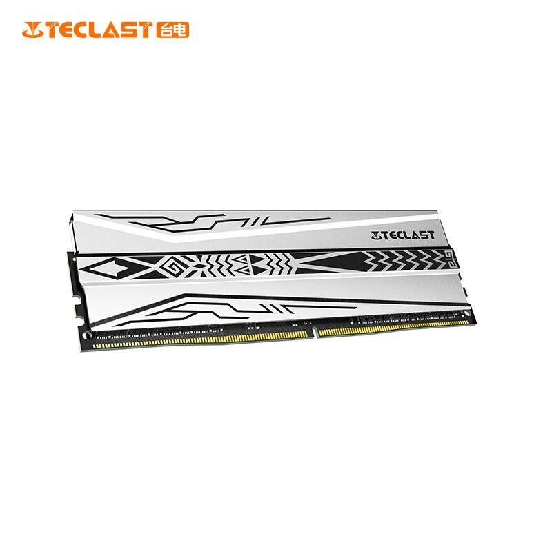 台电（TECLAST）16G DDR4 2666 台式机内存条 极光系列图腾马甲条