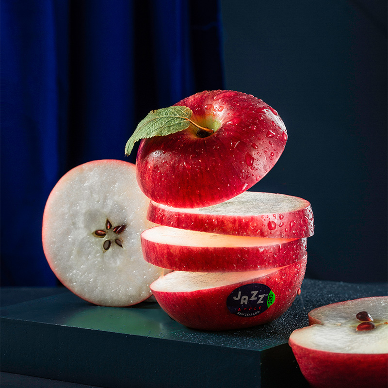 新西兰进口爵士苹果 特级果4粒筒装 单筒重400g 生鲜水果 国庆水果