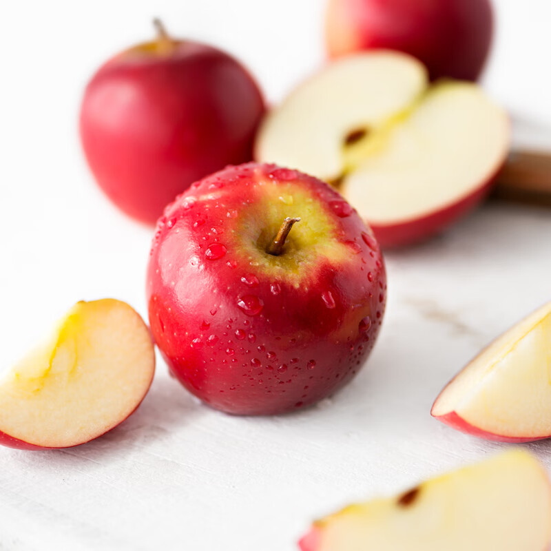 新西兰进口ROCKIT乐淇苹果 5粒大筒装 单筒重约350g 生鲜水果 国庆水果