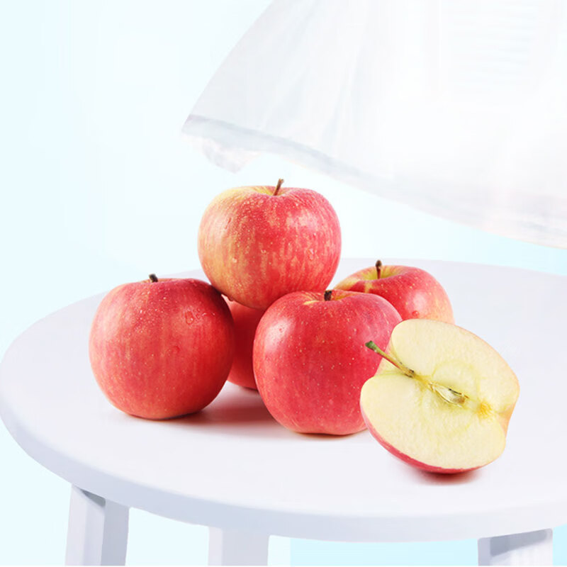 红富士苹果5kg 一级铂金果 单果190-240g 国庆礼盒 新生鲜水果 健康轻食