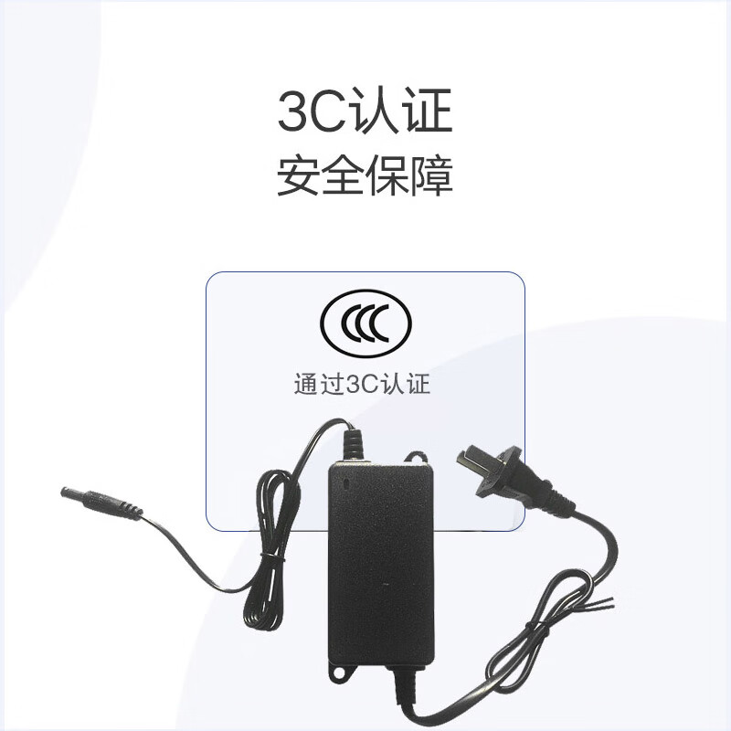 大华摄像头电源 DC12V室内监控电源 桌面式12V2A电源适配器 监控摄像头壁挂电源 DH-PFM320D