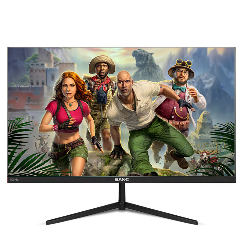 SANC 24英寸144Hz IPS電腦顯示器 超薄吃雞游戲 液晶屏幕可壁掛全面屏N50Pro 24英寸電競屏