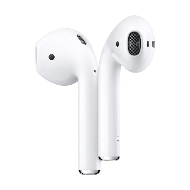 Apple AirPods2 苹果蓝牙耳机原装无线耳机iPhone11ProMax手机耳机air二代 AirPods 2代  H1芯片(有线充电盒)