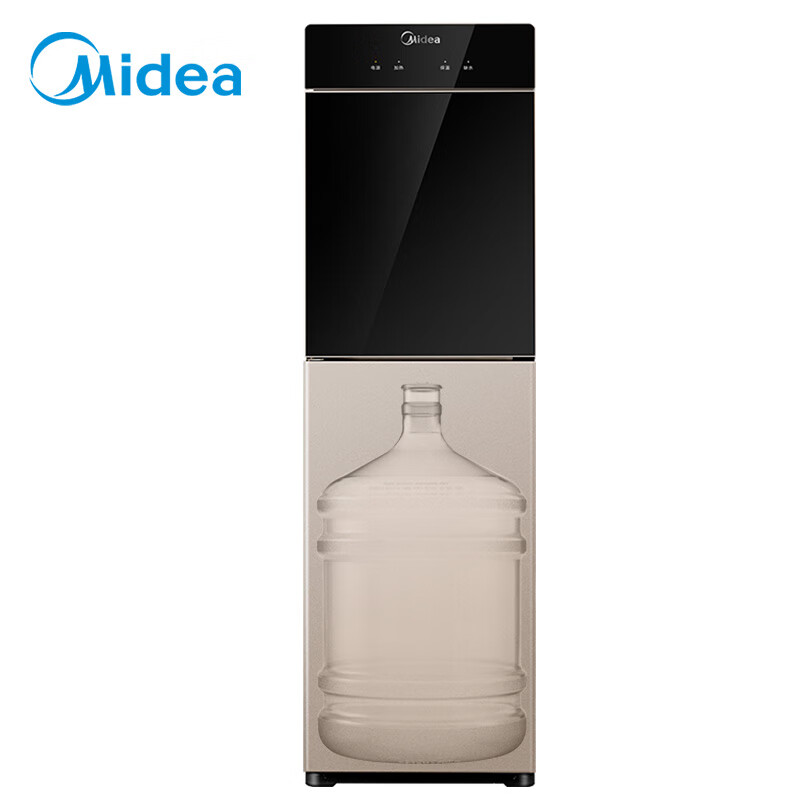 美的( Midea) 飲水機下置式家用立式溫熱型熱罐快速加熱下置水桶 自動上水 缺水提醒  YR1801S-X