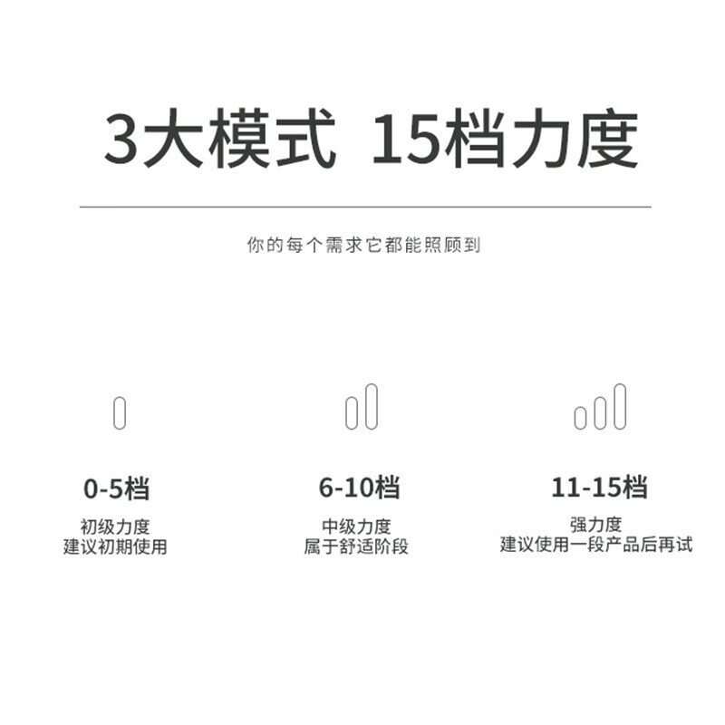 SKG颈椎按摩器颈部按摩仪语音提示 热敷 充电便携  无线低频脉冲 生日礼物 礼品 K3浅灰