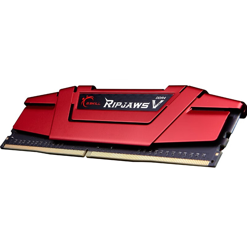 芝奇（G.SKILL）8GB DDR4 3200頻率 臺(tái)式機(jī)內(nèi)存條 Ripjaws V系列/法拉利紅