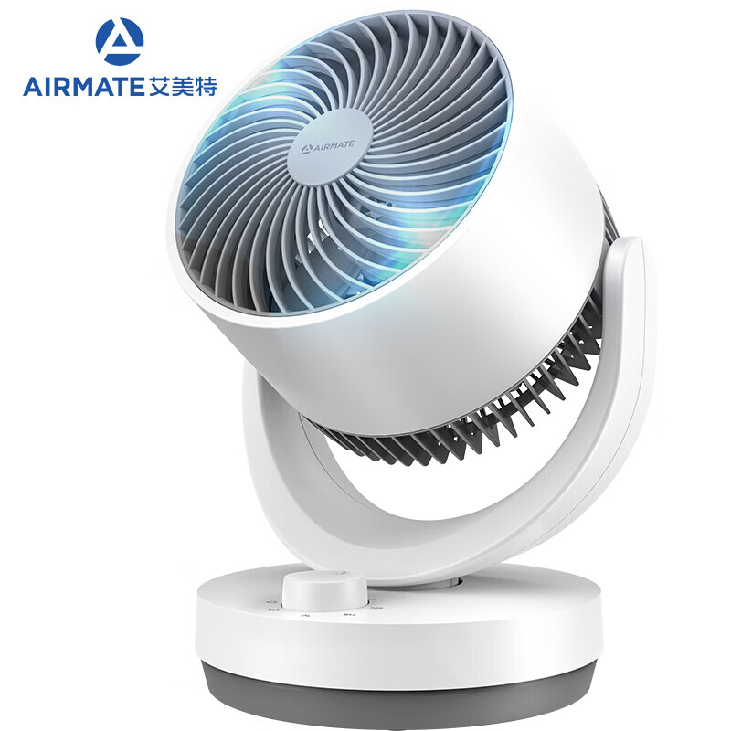 艾美特(Airmate)空气循环扇/电风扇/台扇/家用小风扇/办公室桌面台式空气对流扇涡轮扇家用 机械款CA15-X28