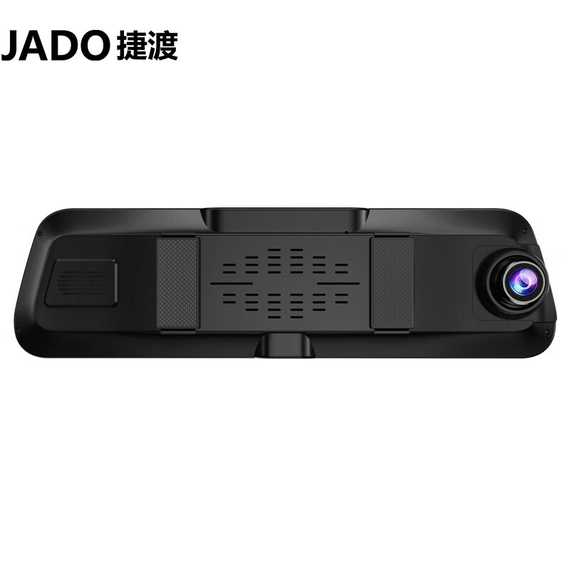 捷渡（JADO）行车记录仪高清夜视1296P 10英寸全屏前后双录流媒体G820轨道偏离预警倒车影像