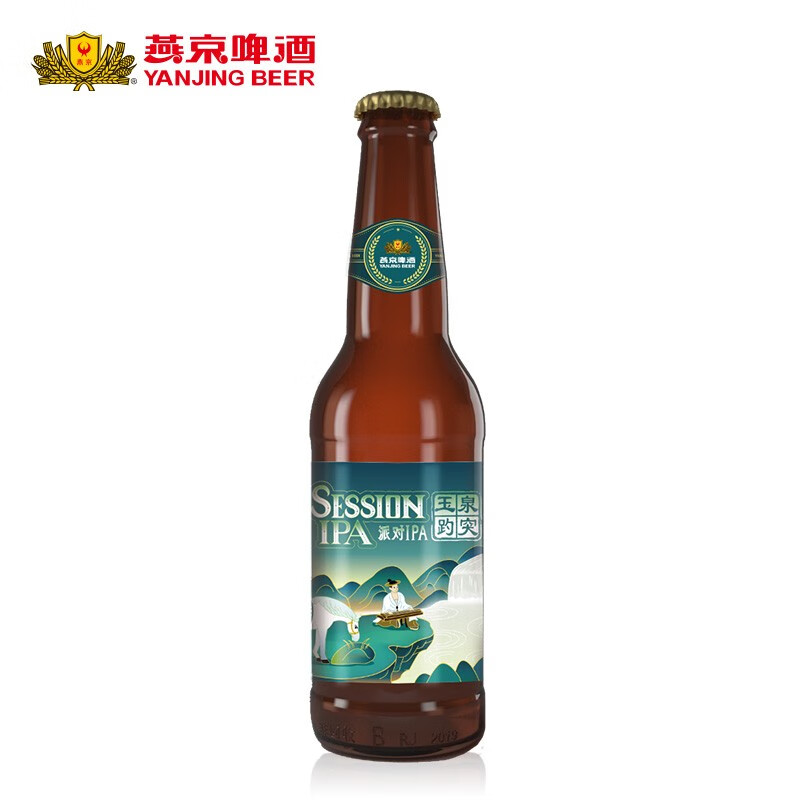 燕京精酿啤酒组合 燕京八景 330ml*6瓶 6种口味尝鲜装