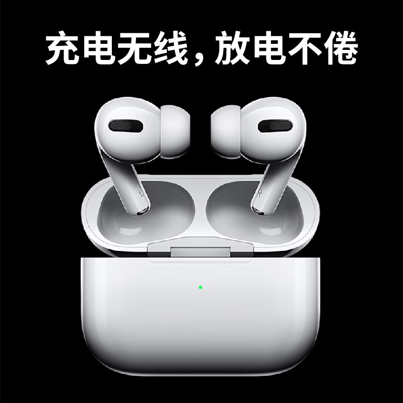 苹果（Apple） AirPods Pro主动降噪无线蓝牙耳机 支持iPad Pro3代/Max手机 AirPods Pro+保护套+定制PD快充头