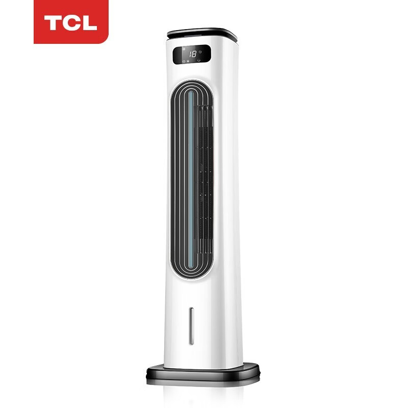 【多仓速发】TCL-TFZ10-19HDRDL空调扇家用冷暖两用制冷移动小型塔式水冷风扇宿舍加水塔扇 白色
