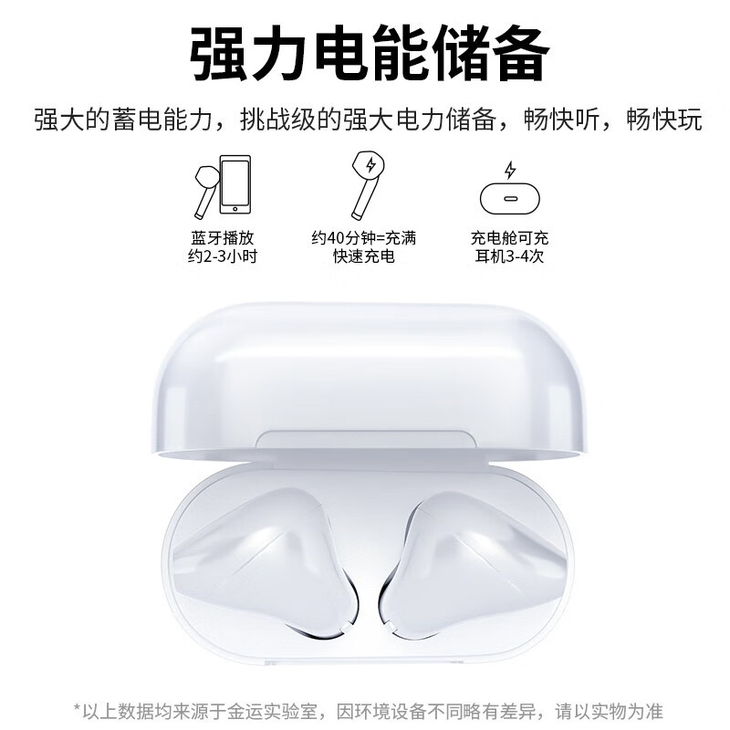 金运 i7 无线蓝牙耳机 适用于苹果oppo华为vivo小米荣耀双耳入耳式迷你运动耳机