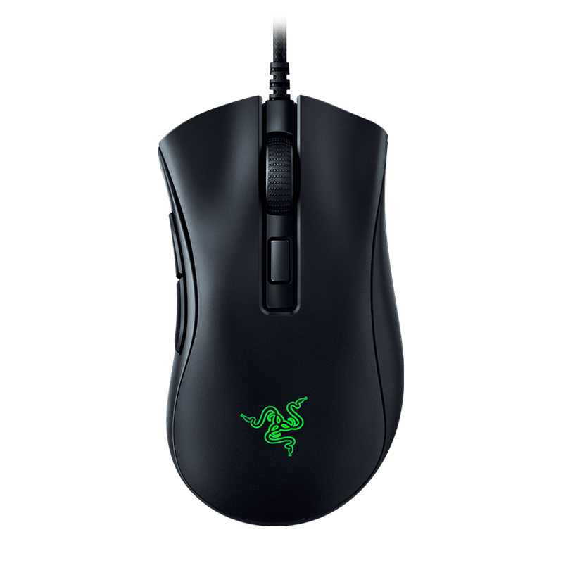 雷蛇（Razer）鼠標蝰蛇標準版有線電競LOL游戲機械 黑色（中大手人體工學 雷云驅動 帶側鍵） 蝰蛇V2迷你+重裝甲蟲中號墊