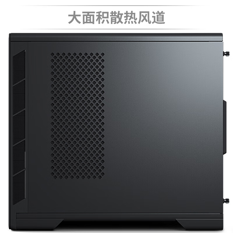 普力魔（MetallicGear）210黑色 V2強(qiáng)化散熱版 鋼化玻璃側(cè)透 迷你Mini ITX水冷電腦機(jī)箱(支持大電源/280水冷)