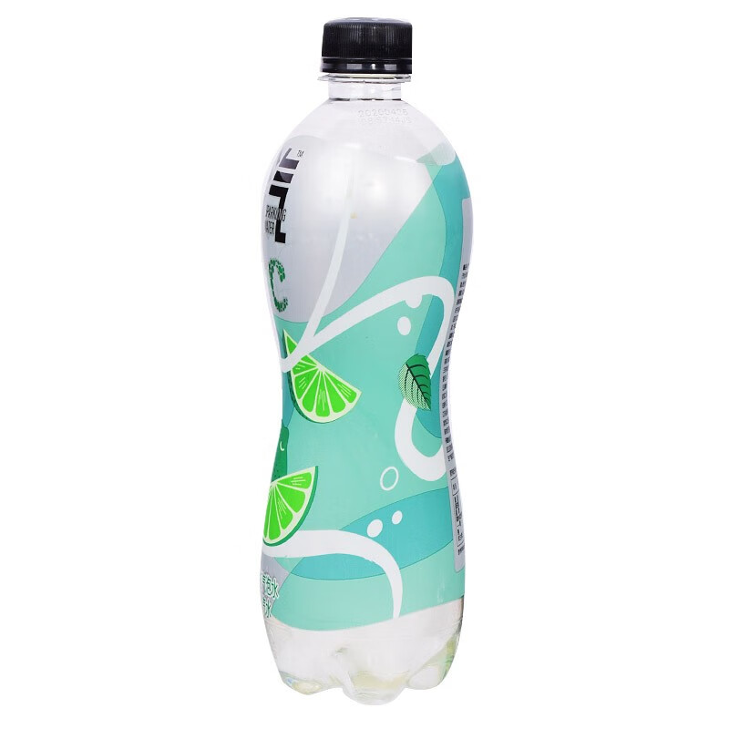 轻汽 青柠莫吉托味 0糖0脂0卡富含VC苏打气泡水 500ml*15瓶