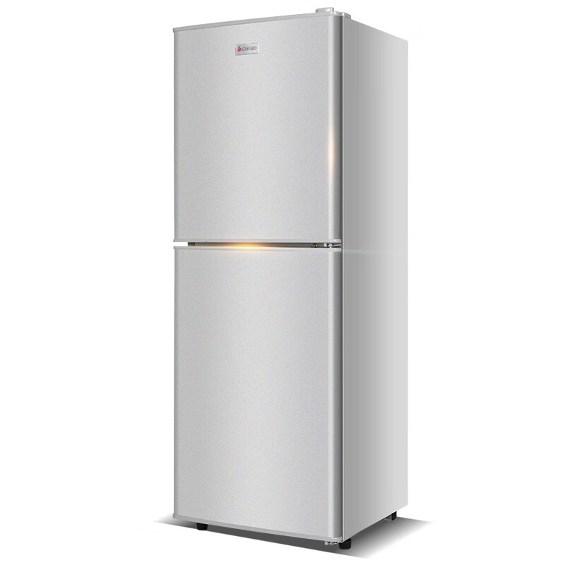 志高（CHIGO）冰箱小型 迷你小冰箱家用宿舍冷藏冷冻 节能电冰箱送货上门 BCD-98A168 【98升拉丝银】