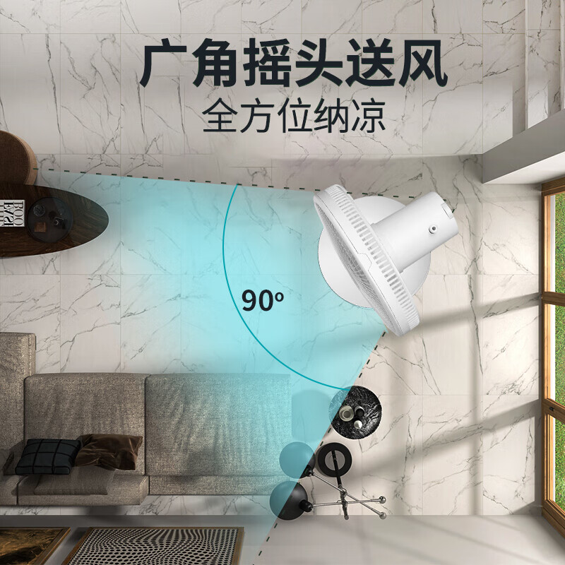 先锋（Singfun）电风扇落地扇家用低噪节能风扇一机三用电扇空调伴侣DLD-D17Pro