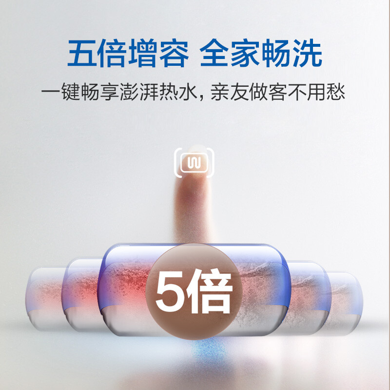 海尔（Haier）50升电热水器家用储水式变频速热 APP智控 一级能效专利2.0安全防电墙EC5002-YG3(U1)