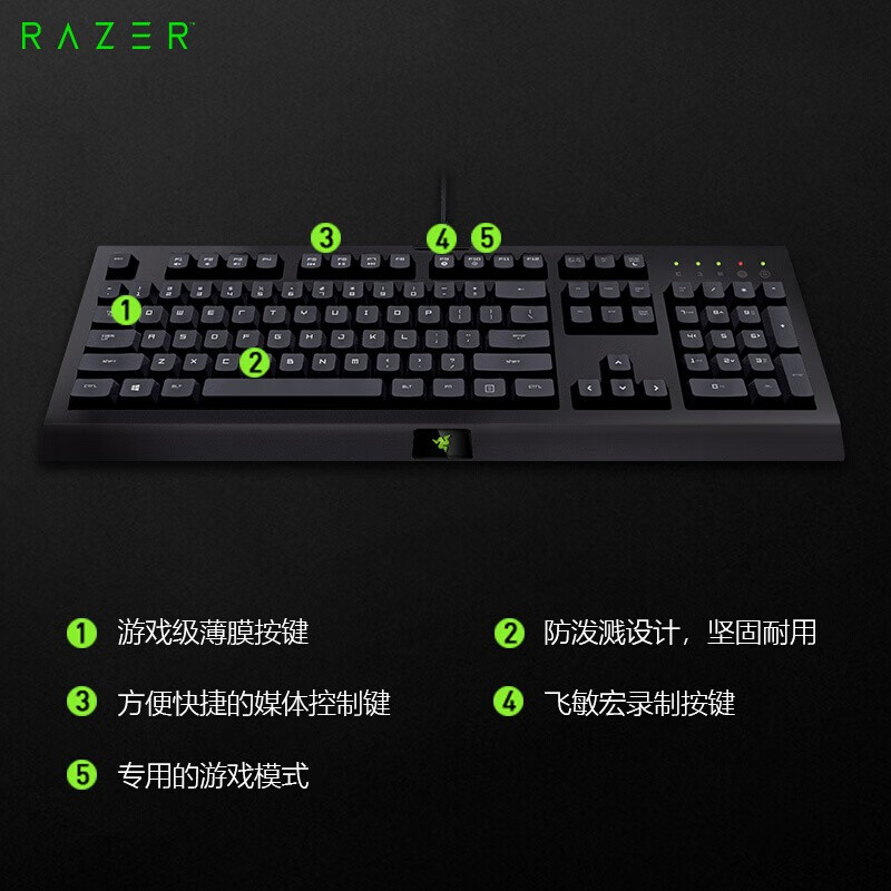 雷蛇Razer萨诺狼蛛游戏键鼠套装怎么样？评价好吗？