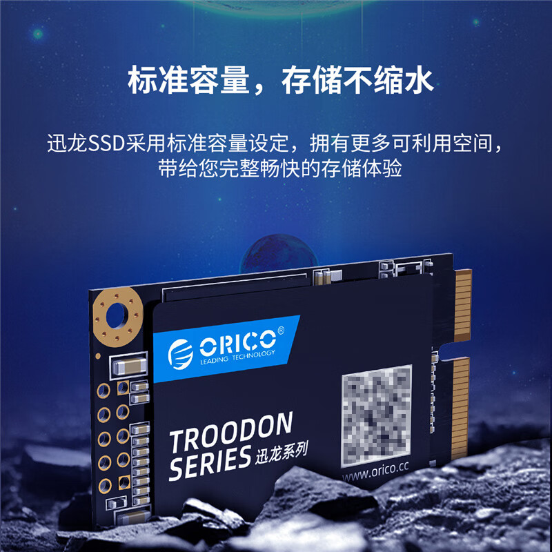 奥睿科（ORICO）SSD固态硬盘mSATA接口 笔记本台式 【1TB】560MB/s读速|质保五年