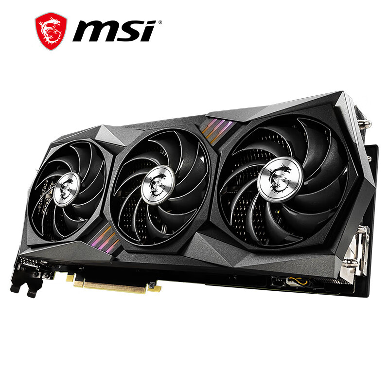 微星（MSI）魔龍 GeForce RTX 3080 GAMING X TRIO 10G 超頻版 旗艦款 電競(jìng)游戲設(shè)計(jì)專業(yè)電腦顯卡