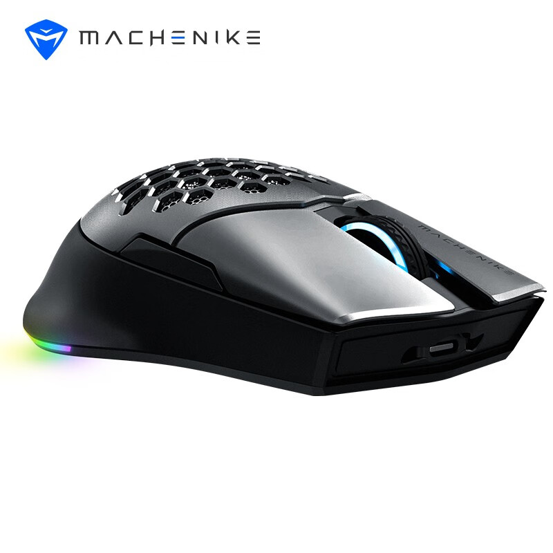 机械师(MACHENIKE) 16000DPI无线双模鼠标 游戏鼠标 电竞低噪可充电 鼠标 笔记本电脑吃鸡鼠标 M8精英版 