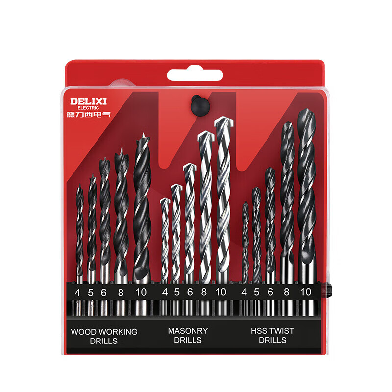 盘点德力西电气dds p1 组合钻头套装 15件评价怎么样?