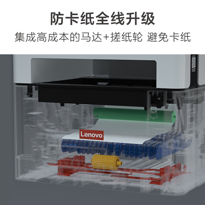 联想（Lenovo）领像M101 黑白激光打印多功能一体机 办公商用家用打印机(打印复印扫描）M7206升级款