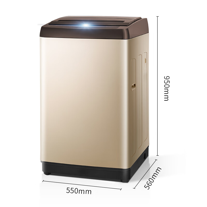 容声 波轮洗衣机全自动 9公斤 大容量 家用 10大程序 超快洗 省水节能低噪 桶自洁 RB90D1551JZ