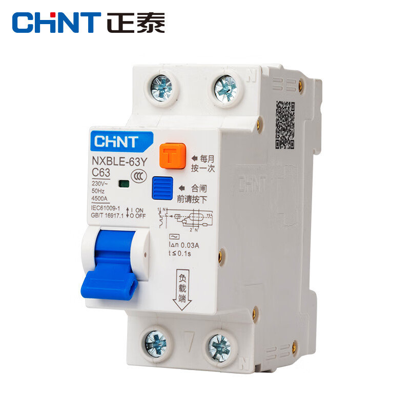 正泰NXBLE-63Y-1PN-C63-0.03A-4.5KA怎么样？有谁用过？