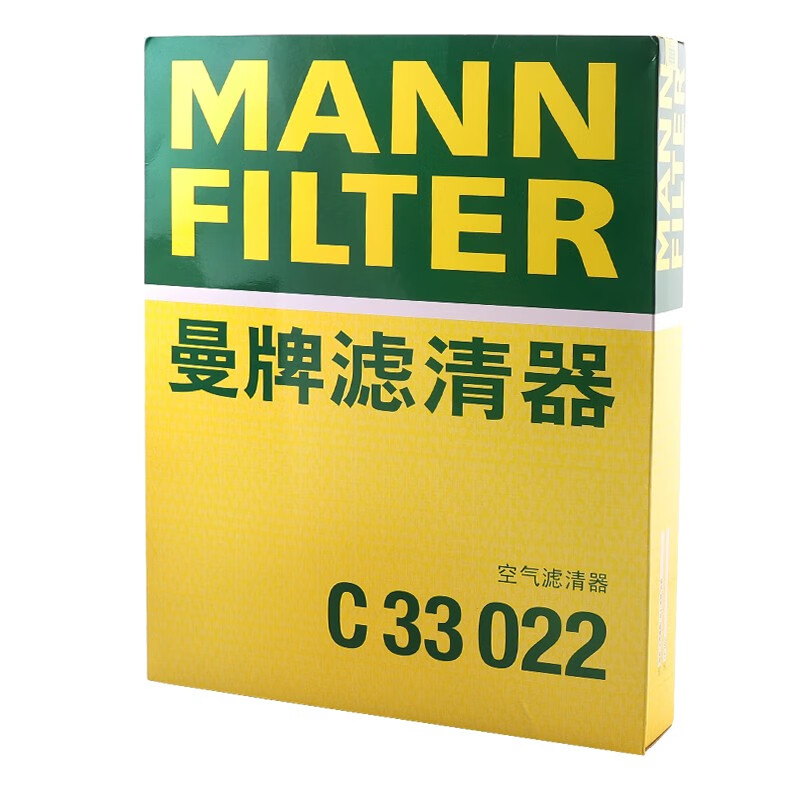 曼牌(MANNFILTER)空气滤清器空滤空气滤芯C33022适用于GL6/新英朗/阅朗/科鲁泽1.3T