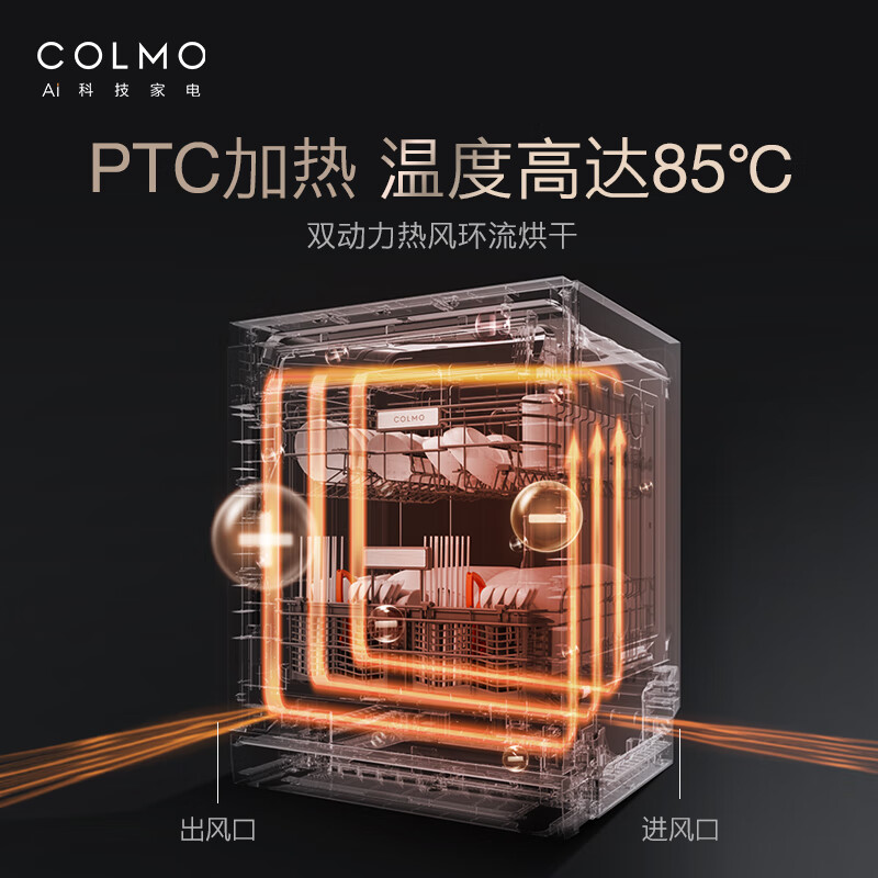 内幕解密洗碗机COLMOCDB312好不好用？详解怎么样呢？使用真实分享怎么样？是品牌吗？