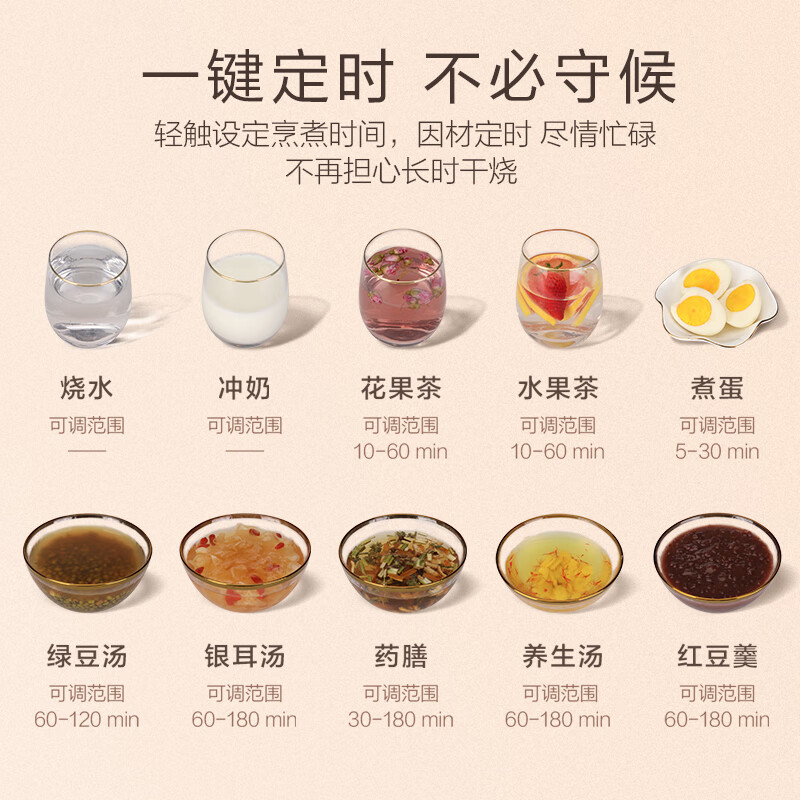 苏泊尔（SUPOR）养生壶 煮茶器 煮茶壶加厚玻璃1.5L电水壶电热水壶花茶壶电茶壶SW-15YT38