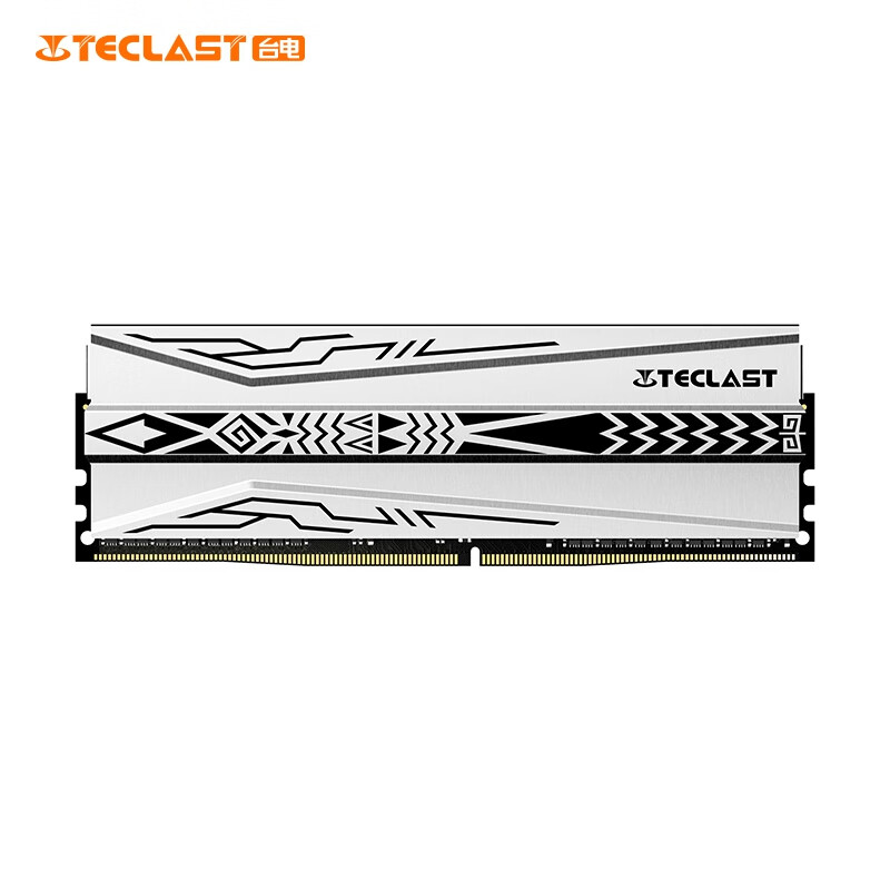 台电（TECLAST）16G DDR4 2666 台式机内存条 极光系列图腾马甲条