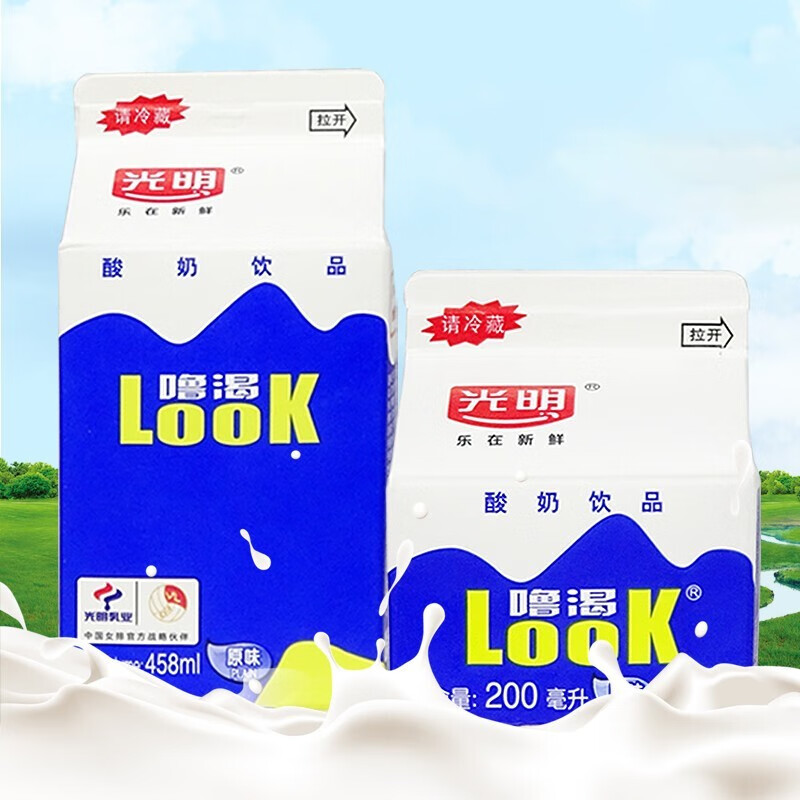 光明look酸奶简介图片