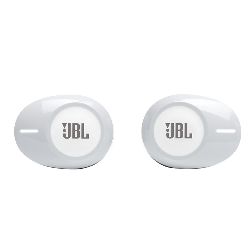 JBL TUNE125TWS 真无线蓝牙耳机 入耳式音乐耳机 双路连接 苹果华为小米手机通用 T120TWS升级版 玉石白