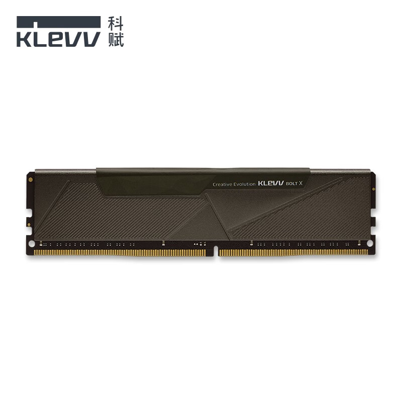 科赋（KLEVV） DDR4台式机内存条 海力士颗粒 BOLT X雷霆 8GB 单条 3600Mhz