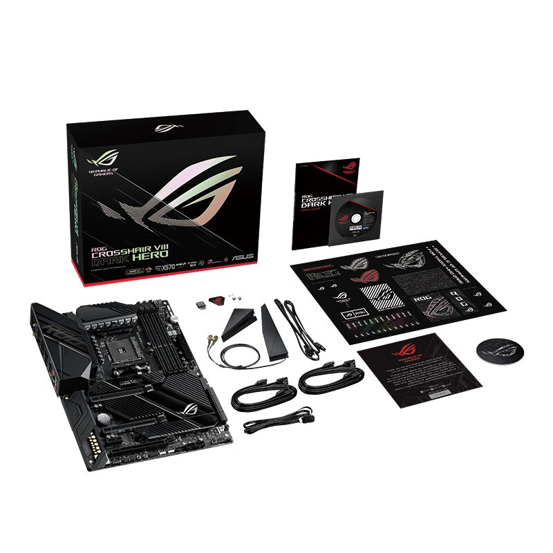 玩家國度（ROG）ROG CROSSHAIR VIII DARK HERO主板  支持 CPU 5900X/5800X/5600X（AMD X570/socket AM4)