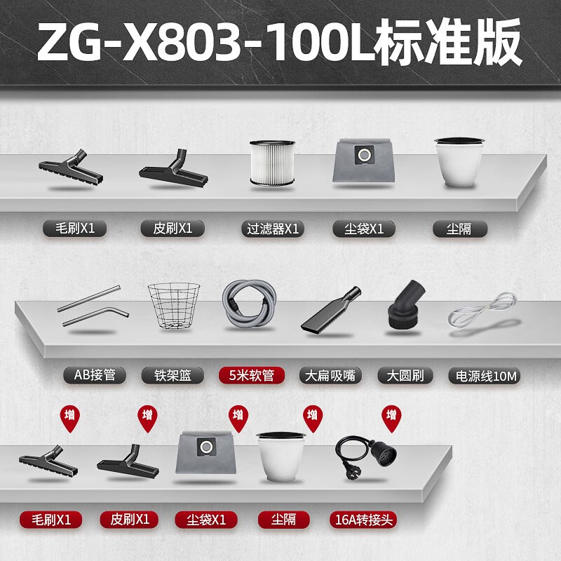 志高吸尘器ZG-X803-100L怎么样？测试如何？