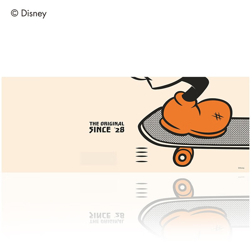 飞遁（LESAILES） 迪士尼正版授权800*300*4mm滑板米色游戏动漫大号鼠标垫 电脑键盘桌垫 米色
