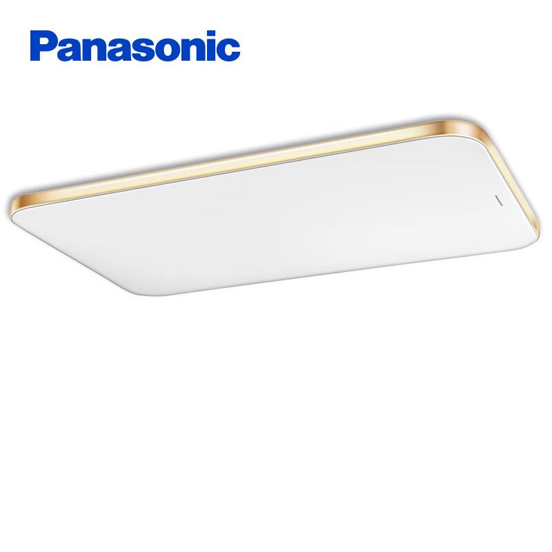 松下（Panasonic）吸顶灯LED客厅灯现代简约卧室灯遥控无极调光调色灯具长方形 盈辰灯饰67瓦 HHLAZ4016