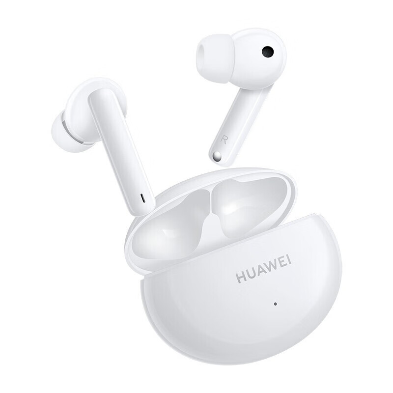 华为（HUAWEI） FreeBuds 4i 入耳式真无线蓝牙耳机/通话降噪/长续航/小巧舒适耳机 主动降噪-陶瓷白