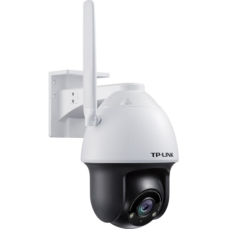 TP-LINK 监控室外摄像头 300万高清4G星光户外防水云台球机 360全景监控4G全网通网络手机远程 TL-IPC633-D4G