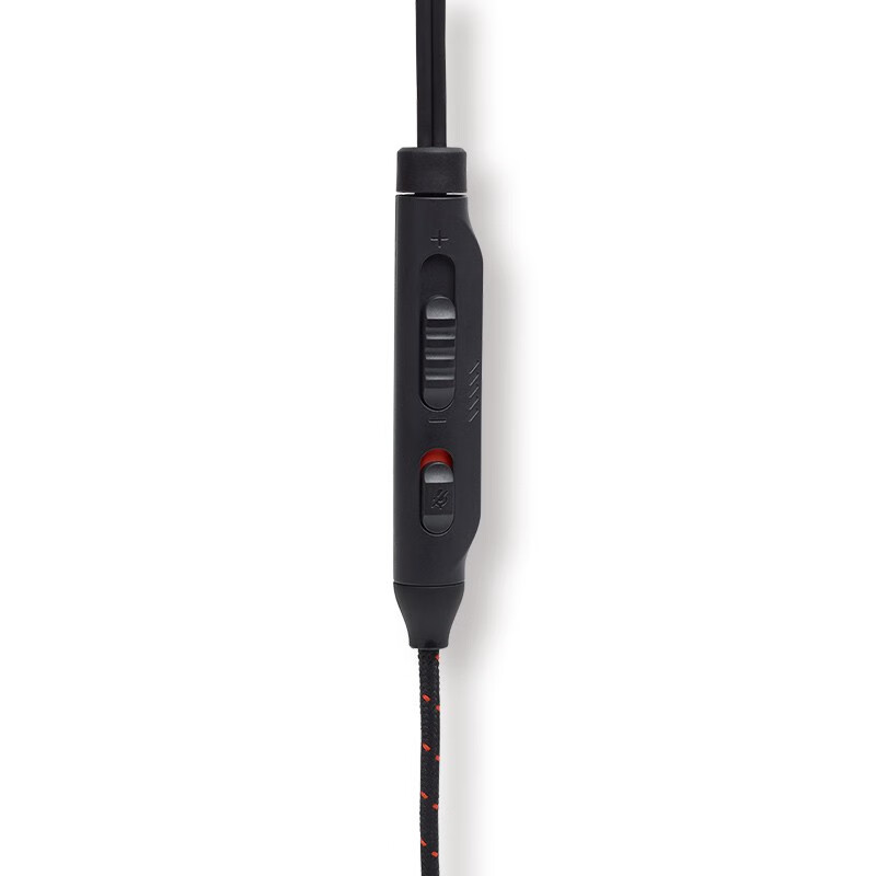 JBL 量子系列Q50 入耳式游戏耳机 QUANTUM有线耳机带麦克风 switch耳机手机语音通话通用耳麦 暗夜黑