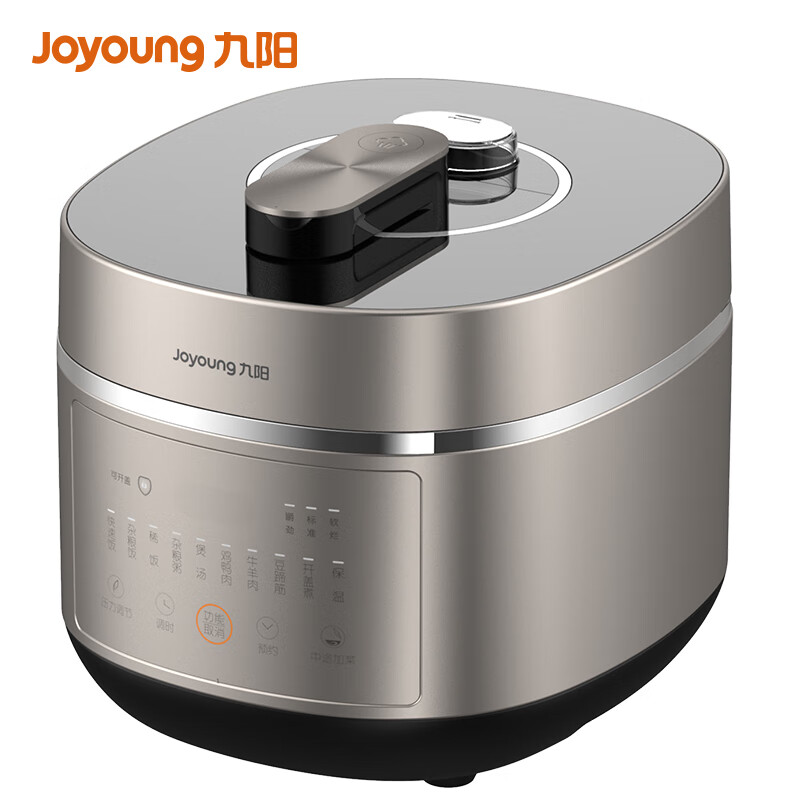九阳（Joyoung）电压力锅 家用压力煲 电高压锅  口感可调 大容量6L Y-60IHS9