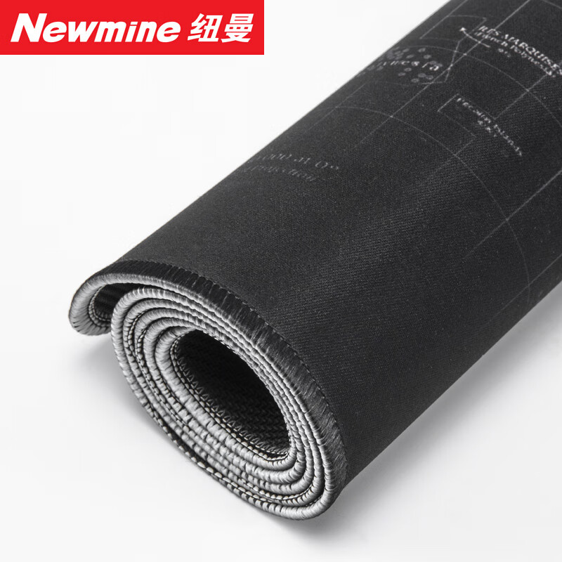 纽曼（Newmine）鼠标垫大号800*300加厚超大桌垫电脑办公精密包边锁边游戏电竞鼠标垫世界地图