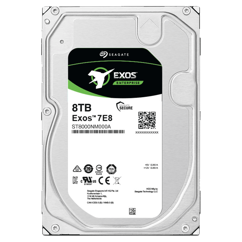 希捷(SEAGATE)企業(yè)級硬盤 銀河SATA接口 服務器硬盤4T6T8T10T12T14T16T 【ST8000NM000A】8TB