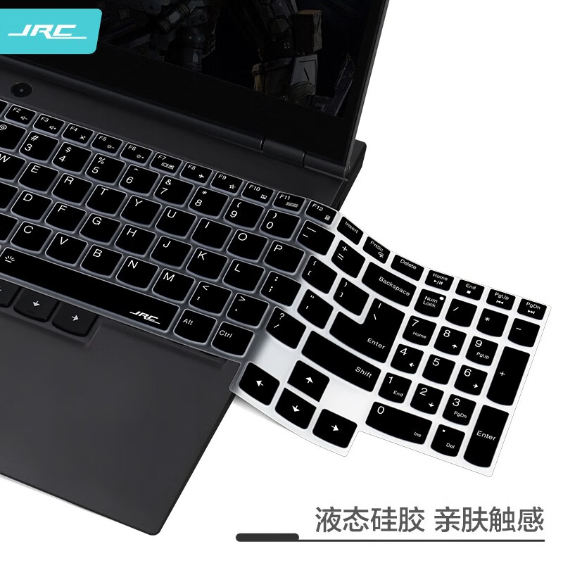 JRC 2020新款联想拯救者Y7000 Y7000P R7000 R7000P 15.6英寸笔记本电脑键盘膜 硅胶保护膜防水防尘
